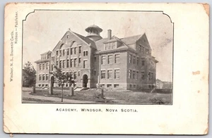 Windsor Academy Windsor Nova Scotia Canada 1906 Posted Postcard - Picture 1 of 2