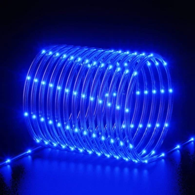 Outdoor Solar LED Fairy Blue String Lights Garden Christmas Party LED Decor Lamp - Image 1 of 4