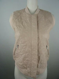 Rebecca# Taylor Genuine Lamb Leather Women's Vest Jacket US Size 4 - Picture 1 of 11