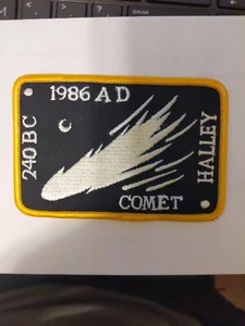 NASA / Space Shuttle Color Patch HALLEY COMET 4 1/2 X 3 INCH - Bild 1 von 4