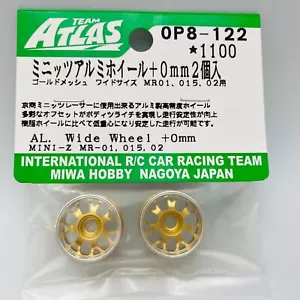 Kyosho MINI-Z Wheel Set Aluminum Wheel Team ATLAS OP8-122 - Picture 1 of 4