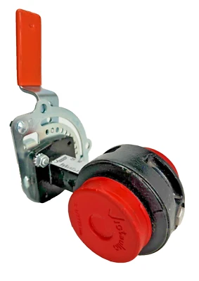 Válvula mariposa Victaulic serie 2-1/2" 761 extremos ranurados con palanca de 10 posiciones Foto 1 de 4