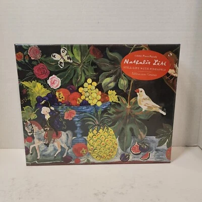 Rompecabezas artesanal Nathalie Lete-"Naturaleza muerta con piña"-1000 piezas nuevo sellado   Foto 1 de 4