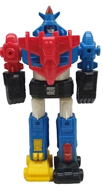 Voltron 1984 Vintage Goma LJN Equipo Montador Figura Vehículo 14cm Macao Foto 1 de 4