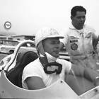 Jud Larson Drove The Lesovsky Offenhauser Old Racing Photo