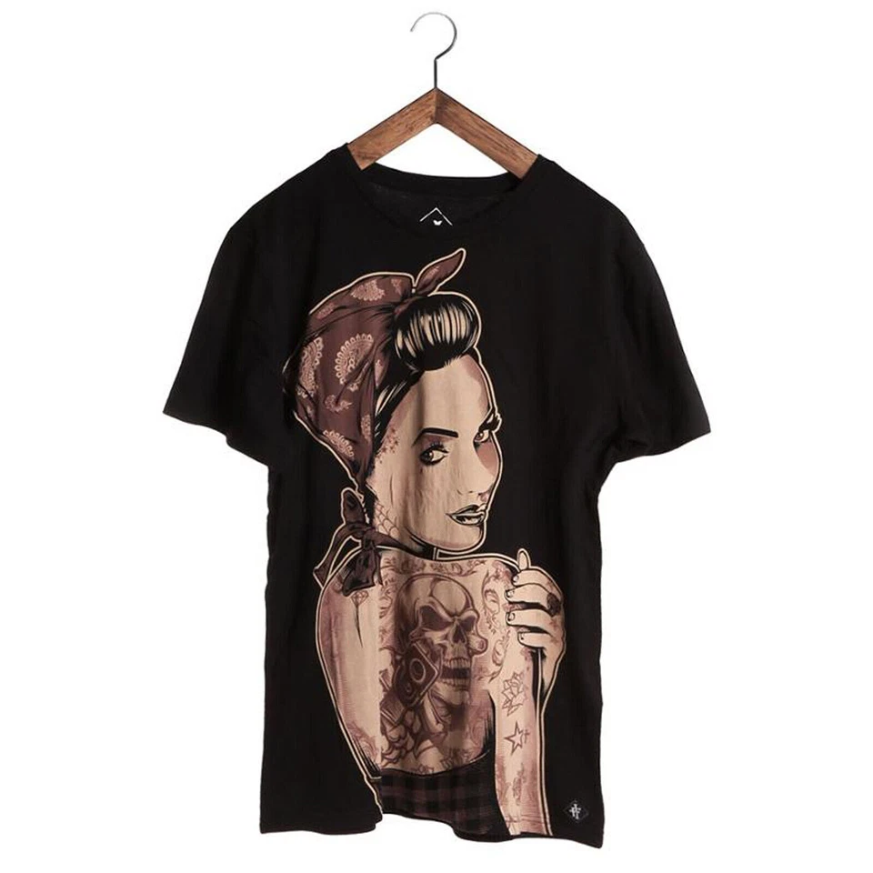 Iron Fist Men's T-Shirt Barrio Belle Tee Black 6011 - Image 1 of 1