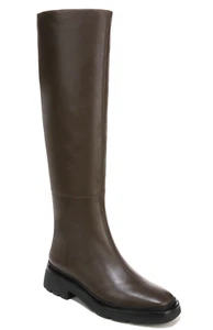 Vince Rune lässige hohe kniehohe Damen-Lederstiefel in Nelke Größe 9,5 - Bild 1 von 3