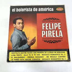 Felipe Pirela El Bolerista De America Velvet LPV-1301 - Picture 1 of 3