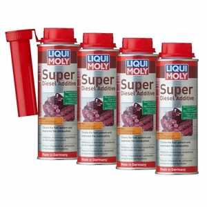 4X Liqui Moly Super Diesel Additive Injector Cleaner Treatment Fuel System 250ml - Picture 1 of 6