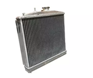K Swap Half Size Radiator For Honda EK Civic 96-00 K Series K20 K24 Dual Core Si - Picture 1 of 11