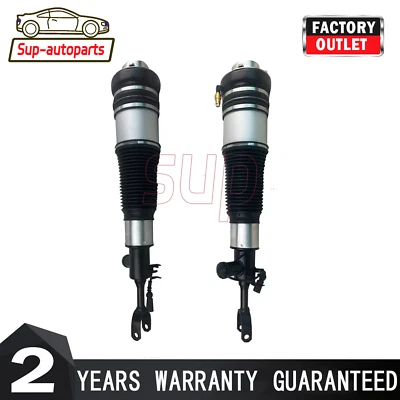 Pair Front Air Suspension Shock Struts Fit Audi A6 S6 C6 Quattro Avant 2005-2011 - Image 1 of 4