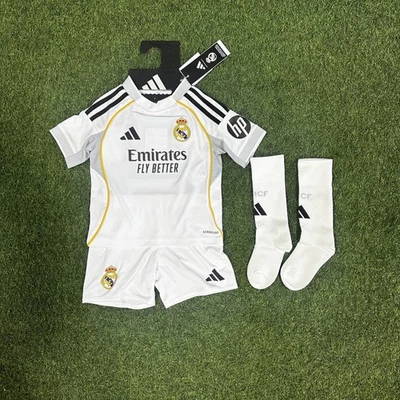 adidas Real Madrid Home Toddler Mini Kit 25/26 - Image 1 of 4