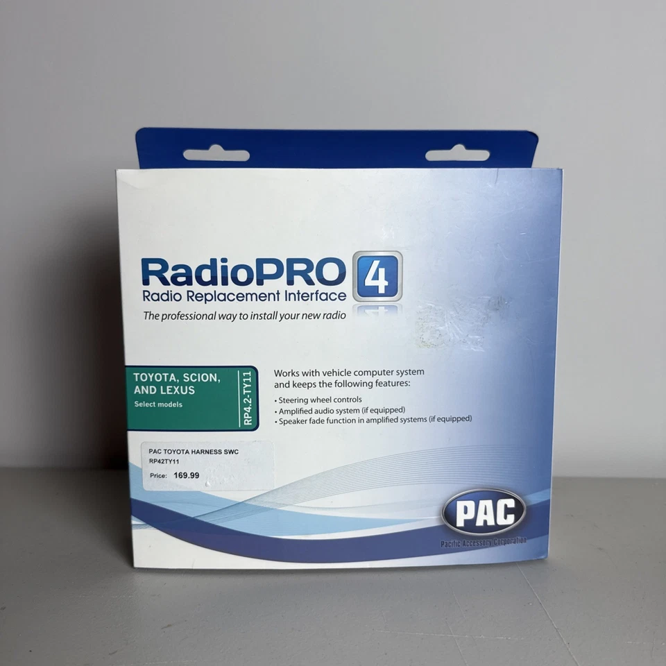 PAC Radio Replacement & Steering Wheel Control Toyota/Lexus/Scion - Image 1 of 4