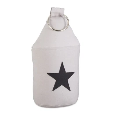 6 x Türstopper Stern Türpuffer Stoff Türsack mit Griff Bodentürstopper 1,3 kg - Bild 1 von 4