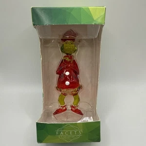 ACRYLIC FACETS FIGURINE GRINCH THAT STOLE CHRISTMAS ENESCO DEPT 56 NEW DISNEY - Picture 1 of 8