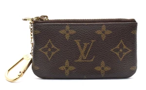 LOUIS VUITTON [Rank AB] Monogram Pochette Cles Coin Case Purse LV M62650 Auth - Picture 1 of 14
