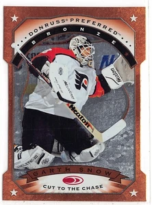 1997-98 Donruss Preferred Cut to the Chase #111 Garth Snow B - Picture 1 of 2