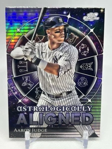 AARON JUDGE 2024 Topps Cromo Cósmico Alineado Astrológicamente #AA-2 MLB Yankees de Nueva York - Imagen 1 de 2