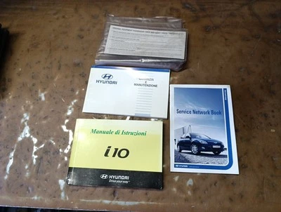 Manuale Hyundai i10 Libretto Uso E Manutenzione  2007 / 2013 Italiano - Immagine 1 di 2