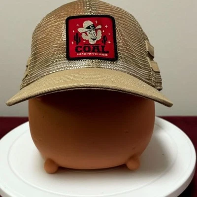 Coal The Ripley Khaki Patch All Mesh Snapback Trucker Hat Cap — 第 1/4 张图片