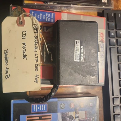 Suzuki LT 250 4WD Electrical Ignition CDI Igniter Black Box 32900-19B00 - Image 1 of 3