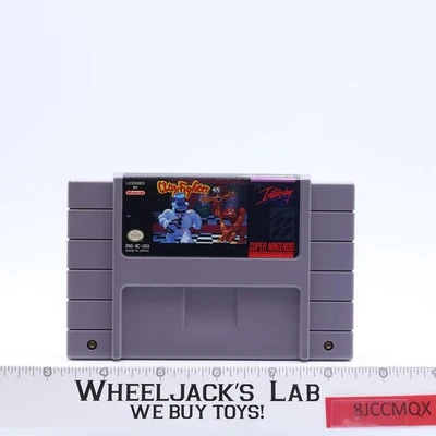 Cartucho de juego de interacción Clayfighter Super Nintendo SNES 1992 SOLAMENTE Foto 1 de 3