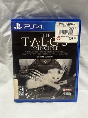 Sony PlayStation 4 PS4 THE TALOS PRINCIPLE DELUXE EDITION Video Game Disc / Case - Image 1 of 3