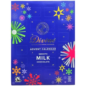 Divine Milk Chocolate Advent Calendar 85g Fairtrade - Picture 1 of 6