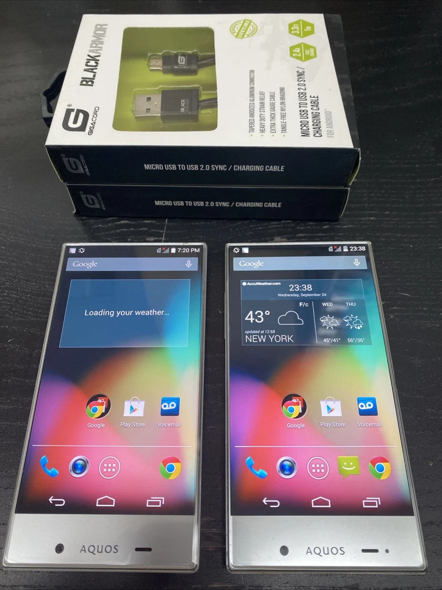 新品　未開封　AQUOS CRYSTAL harman/kardon SHARP AQUOS CRYSTAL X/Y 402SH 5.5 INCH ANDROID 4K UNLOCKED