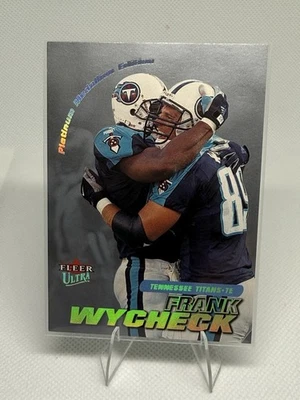 2001 Fleer Ultra PLATINUM MEDALLION EDITION 11/50 Frank Wycheck Very Rare Titans - Image 1 of 2