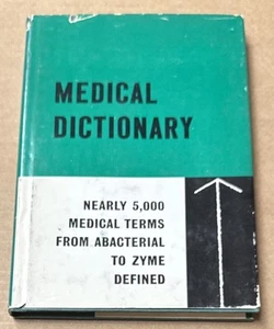 Medical Dictionary : nearly 5000 entries By Ottenheimer Publishers 1963/HC/GOOD - Picture 1 of 1