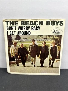 BEACH BOYS - BRIAN WILSON 45 Single Don't Worry Baby / I Get Around mit Bilderhülle - Bild 1 von 19
