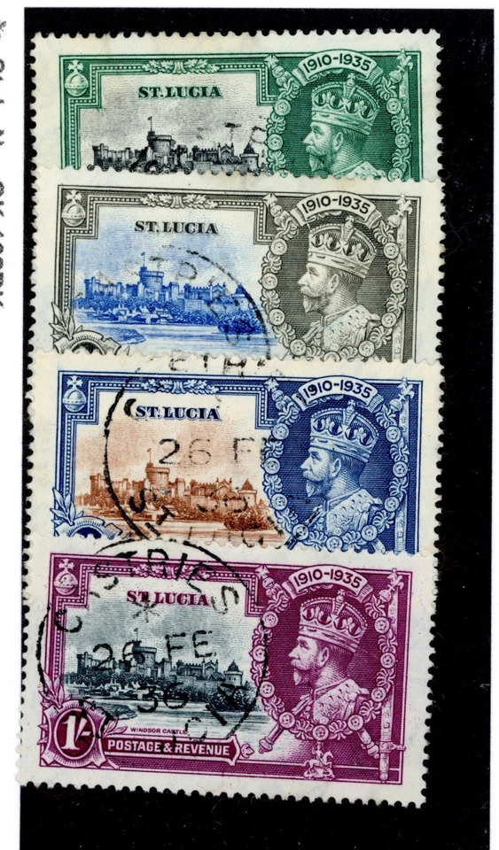 ST. LUCIA-Complete Set Scott #91-#94 - Image 1 of 1