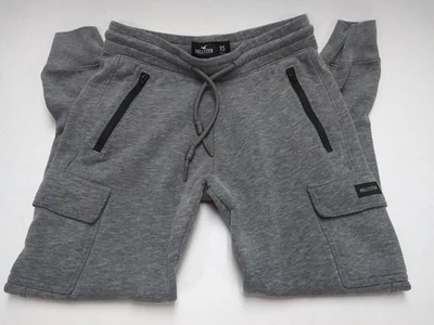 Мужские Hollister флис грузовой бегунов толстовки серый и черный размер XS - Изображение 1 из 4