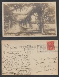 Victoria British Columbia Rose Garden Express Hotel Postcard Circa 1921 - Picture 1 of 3