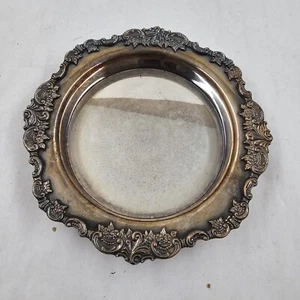 Wallace Baroque Silverplate 726 Wine Holder Made In USA - Picture 1 of 6