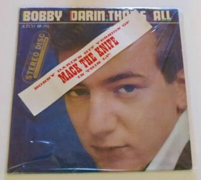 Bobby Darin ‎That's All  ATCO Records ‎SD 33-104 Bag Sealed Stereo Hype Sticker - Image 1 of 2