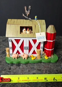 Schmid 1984 Wood “Old Macdonalds Farm” Music Box NEW W/TAGS!! - Picture 1 of 5