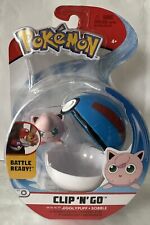 Pokémon Clip N Go Jigglypuff & Sobble Ball Battle    NEW