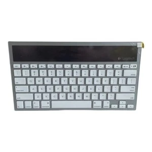 Keyboard LOGITECH K760 Wireless Solar Keyboard White Silver Keyboard - Photo 1/3