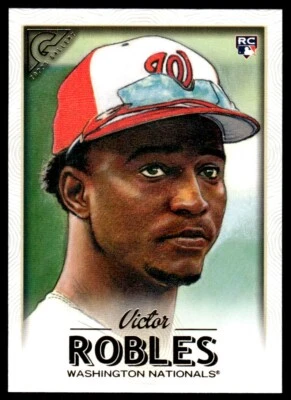 2018 TOPPS GALLERY ROOKIE VICTOR ROBLES R67 - Image 1 of 2