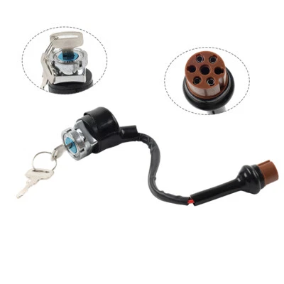 Interruptor de encendido enchufe redondo para Honda CA/CB/CL175 CB/CL/SL350 CB/CL450 CB750 Foto 1 de 4