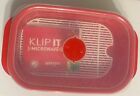 Sistema KLIP IT Microwave Food Container with Steam Release Vent Brand New