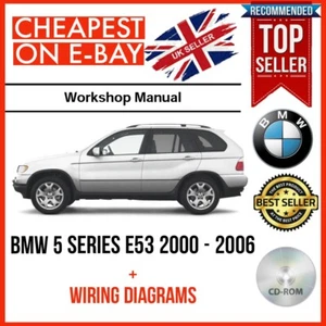 Official BMW X5 E53 2000 - 2006 Workshop Service Repair Manual + WIRING DIAGRAMS - Picture 1 of 4