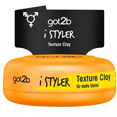 75ml Schwarzkopf got2b I Styler Texture Clay für matte Styles ohne verkleben - Bild 1 von 4