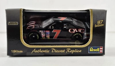 Geoff Bodine #7 QVC Diecast 1997 Ford Thunderbird Revell 1:64 edición limitada Foto 1 de 4