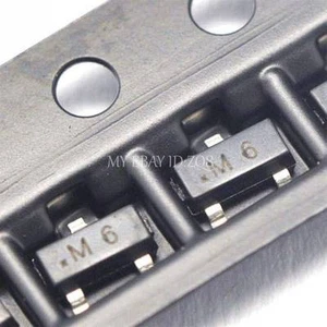 50PCS S9015 M6 0.1A/45V PNP SOT23 SMD transistor - Picture 1 of 3