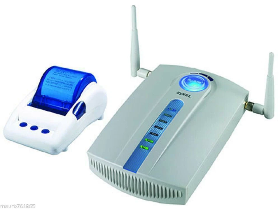 Zyxel G-4100 V2 Hot Spot Gateway + Stampante printer SP300E - Immagine 1 di 1