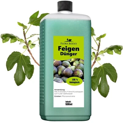 Feigenbaum Dünger Flora Boost Flüssigdünger für Feigen Baum 500ml