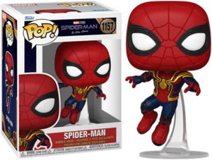 Spider-Man: No Way Home - Spider-Man Leaping Pop! Vinyl Figure OEX - Imagen 1 de 1